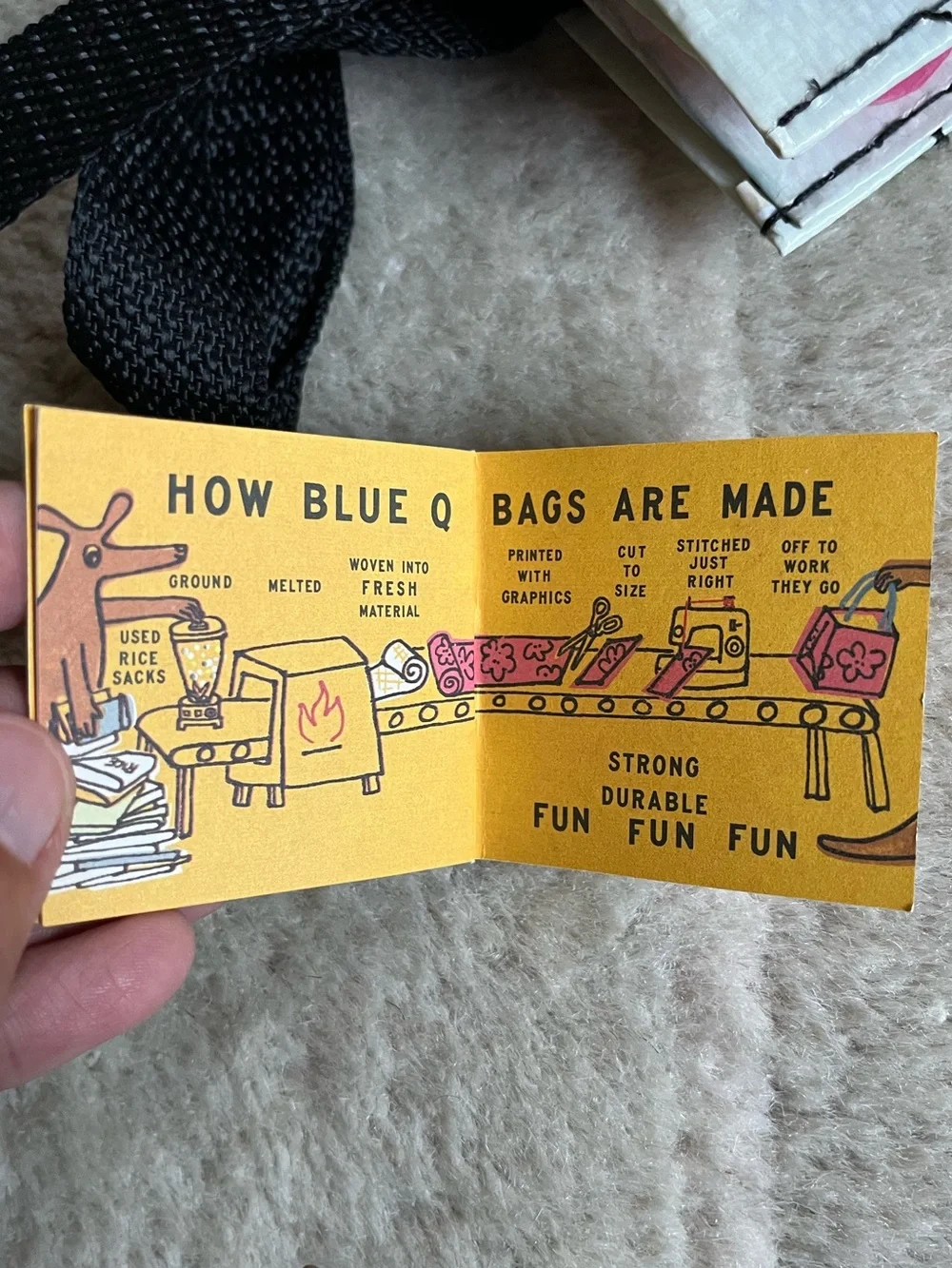 Blue Q blue chow